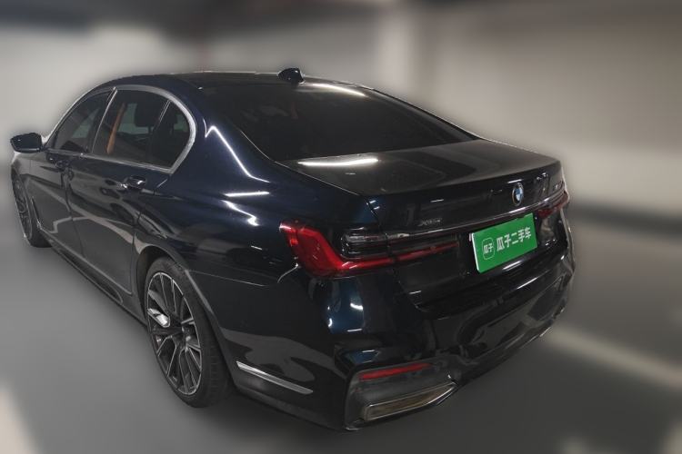 Used BMW 7 Series 2019 740Li Leading Model M Sport Package Rear Left 45 Deg