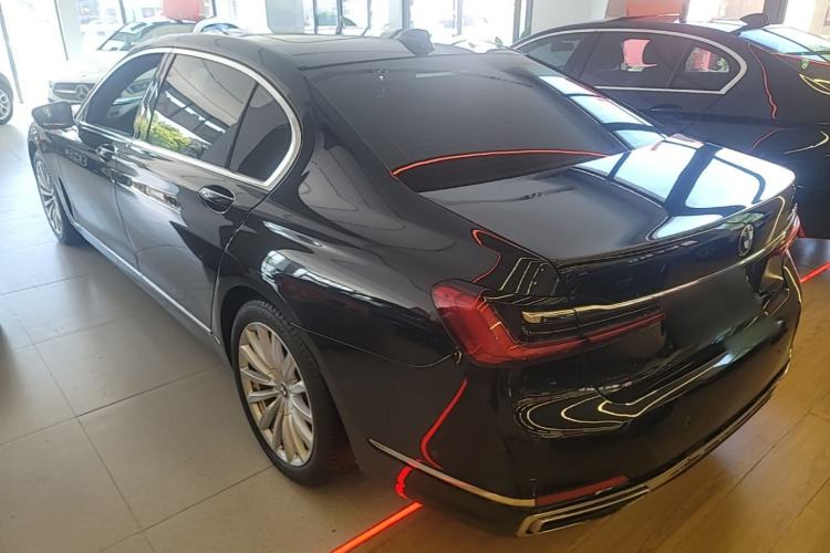 Used BMW 7 Series 2019 Updated 730Li Luxury Package Rear Left 45 Deg