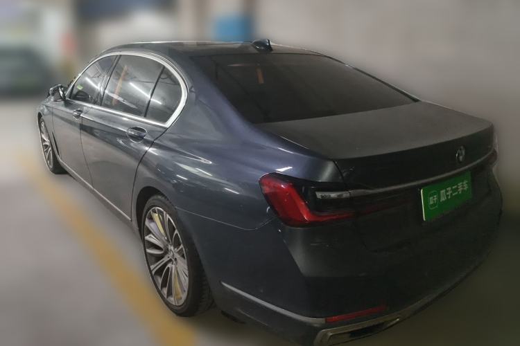 Used BMW 7 Series 2019 740Li Leading Edition Luxury Package Rear Left 45 Deg