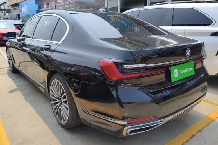 Used BMW 7 Series 2019 740Li Luxury Edition with Premium Package Rear Left 45 Deg