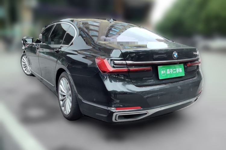 Used BMW 7 Series 2019 Updated 730Li Luxury Package Rear Left 45 Deg
