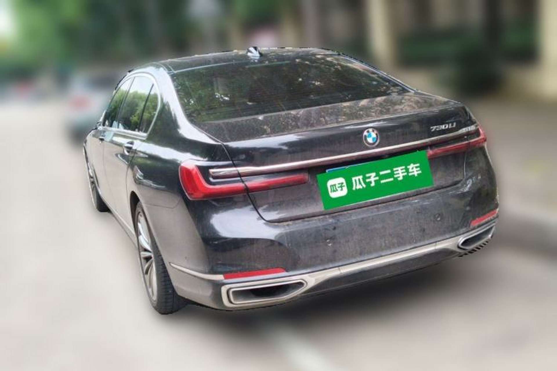 Used BMW 7 Series 2019 730Li Luxury Package Rear Left 45 Deg