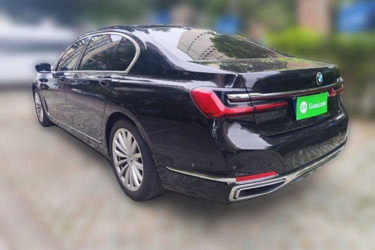 Used BMW 7 Series 2019 Updated 730Li Luxury Package Rear Left 45 Deg