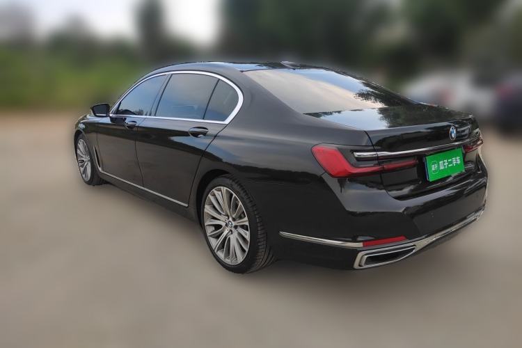 Used BMW 7 Series 2019 Restyled 740Li Leading Luxury Package Rear Left 45 Deg