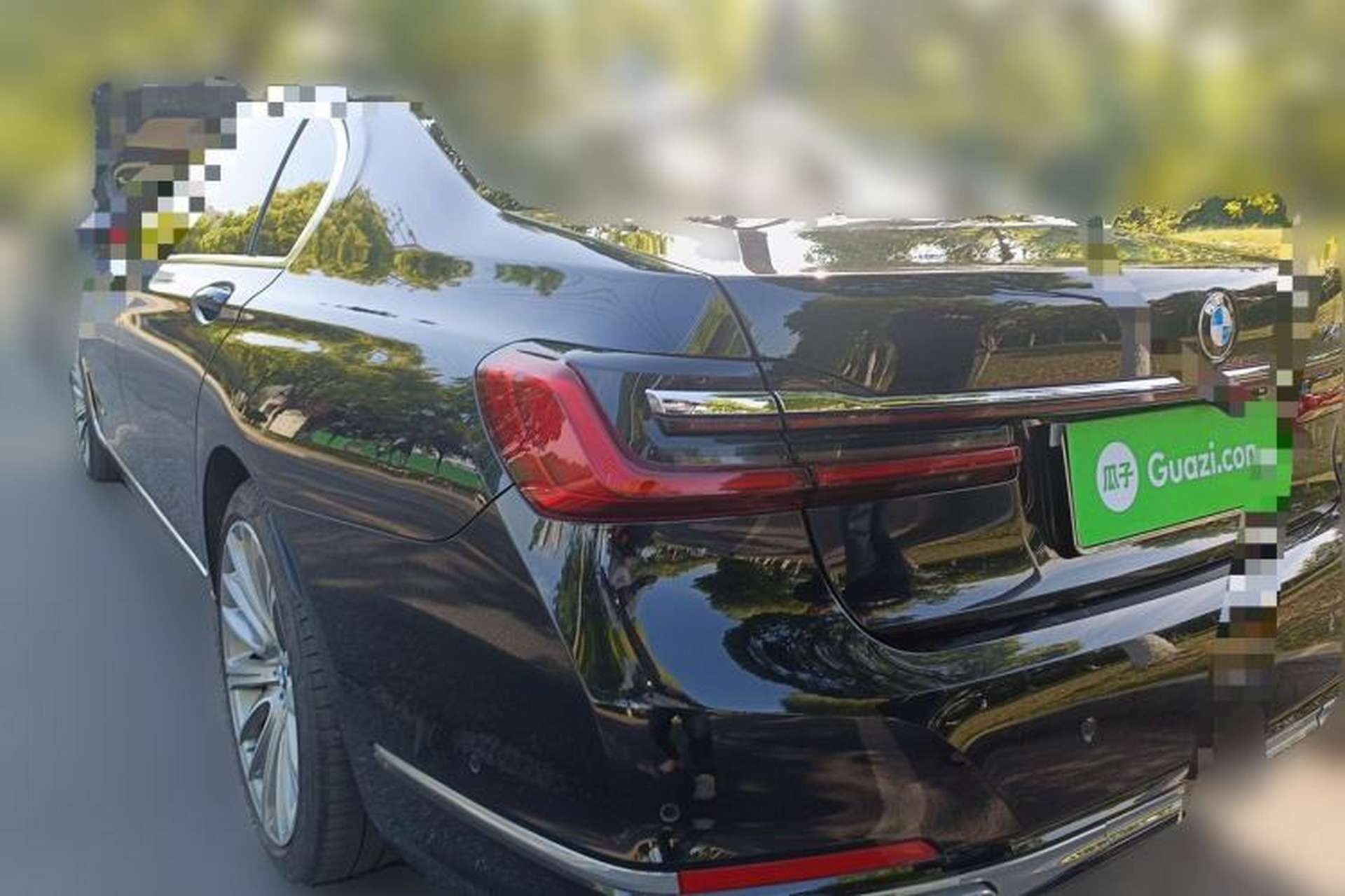 Used BMW 7 Series 2019 Restyled 740Li Leading Luxury Package Rear Left 45 Deg