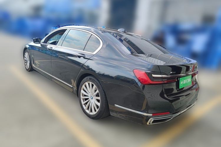 Used BMW 7 Series 2019 Updated 730Li Luxury Package Rear Left 45 Deg