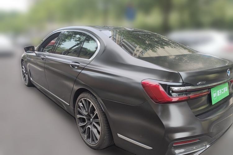 Used BMW 7 Series 2019 Updated 740Li Luxury Version M Sport Package Rear Left 45 Deg