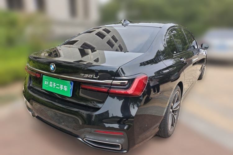 Used BMW 7 Series 2019 Restyled 730Li M Sport Package Rear Right 45 Deg