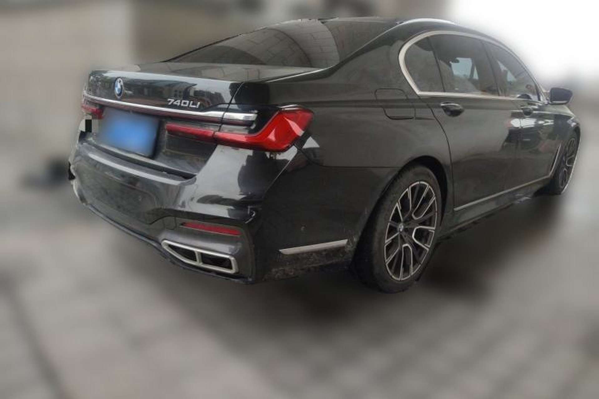 Used BMW 7 Series 2019 Restyled 730Li M Sport Package Rear Right 45 Deg