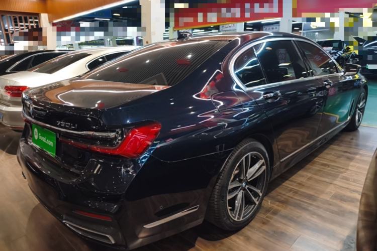 Used BMW 7 Series 2019 Restyled 730Li M Sport Package Rear Right 45 Deg