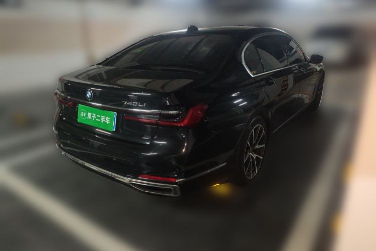 Used BMW 7 Series 2019 Updated 730Li Luxury Package Rear Right 45 Deg