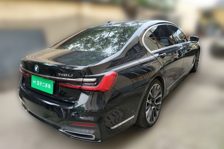 Used BMW 7 Series 2019 Restyled 740Li xDrive Executive M Sport Package Rear Right 45 Deg