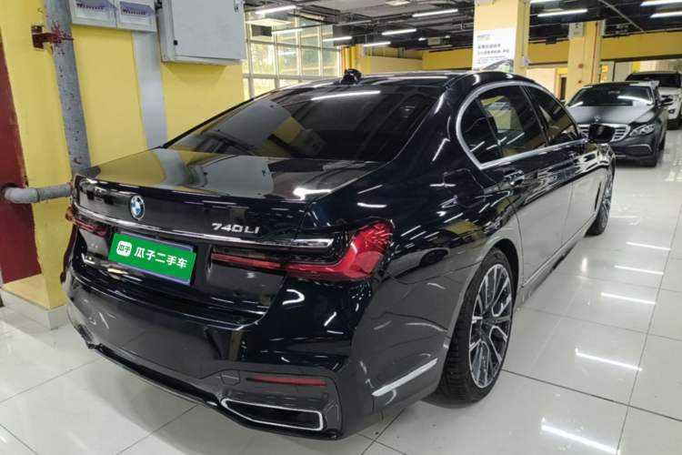 Used BMW 7 Series 2019 Restyled 740Li Leading Edition M Sport Package Rear Right 45 Deg