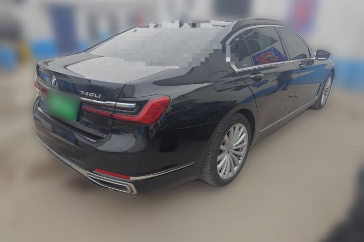 Used BMW 7 Series 2019 Updated 730Li Luxury Package Rear Right 45 Deg