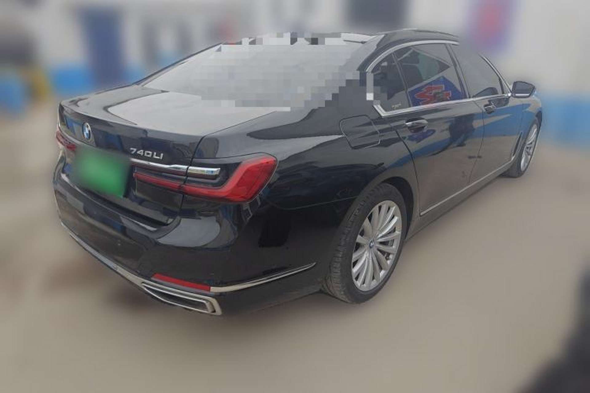 Used BMW 7 Series 2019 Updated 730Li Luxury Package Rear Right 45 Deg