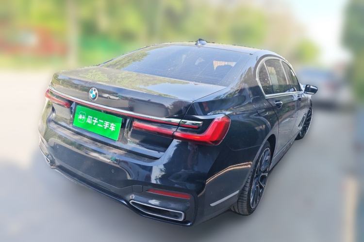 Used BMW 7 Series 2019 740Li Leading Model M Sport Package Rear Right 45 Deg