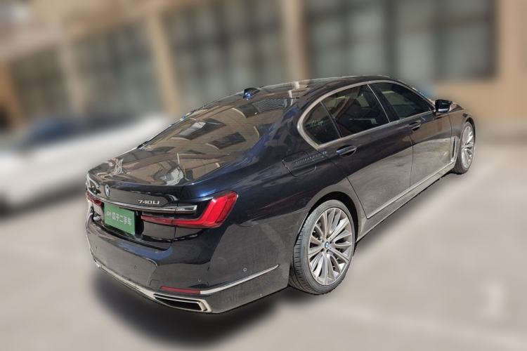 Used BMW 7 Series 2019 740Li Leading Edition Luxury Package Rear Right 45 Deg