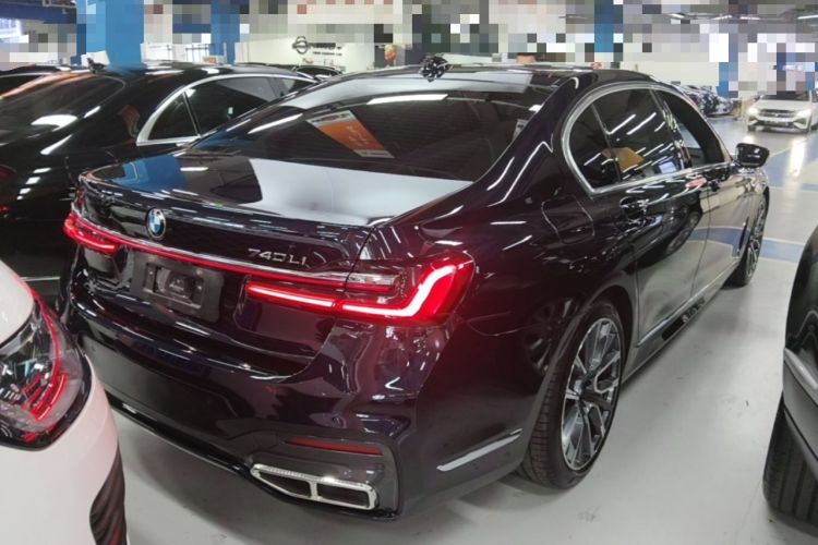 Used BMW 7 Series 2019 Restyled 740Li Leading Edition M Sport Package Rear Right 45 Deg