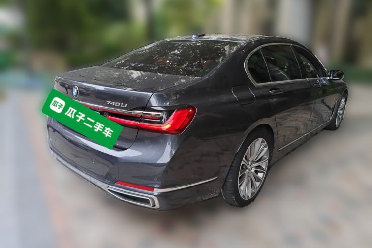 Used BMW 7 Series 2019 Restyled 740Li Leading Luxury Package Rear Right 45 Deg