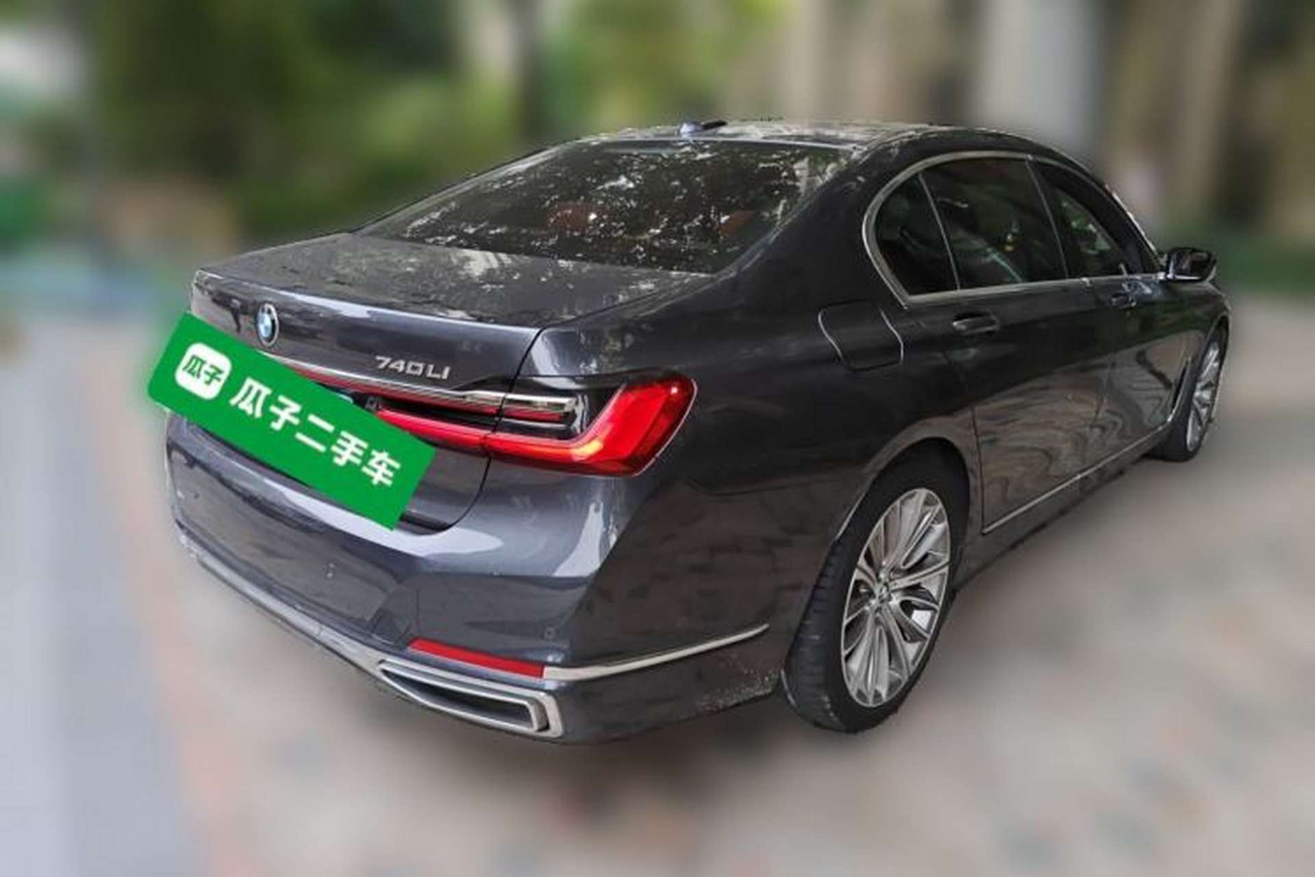 Used BMW 7 Series 2019 Restyled 740Li Leading Luxury Package Rear Right 45 Deg