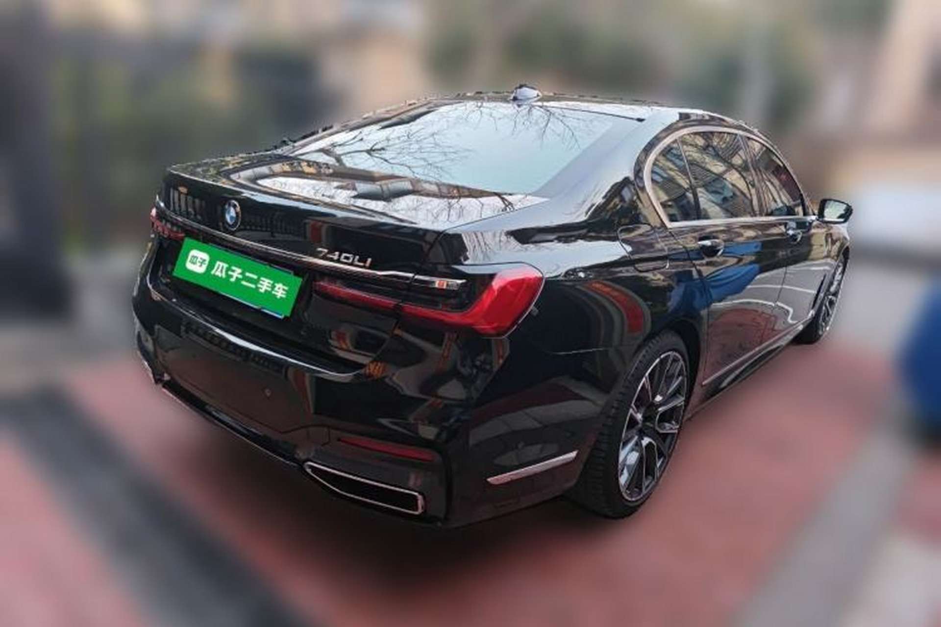 Used BMW 7 Series 2019 Restyled 740Li Leading Edition M Sport Package Rear Right 45 Deg