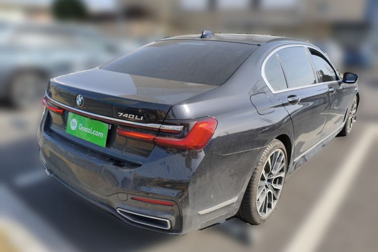 Used BMW 7 Series 2019 740Li Leading Model M Sport Package Rear Right 45 Deg