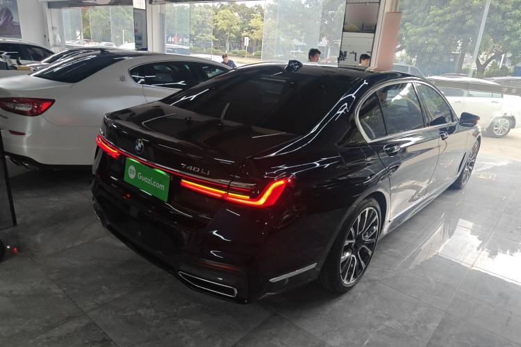 Used BMW 7 Series 2019 Restyled 740Li Leading Edition M Sport Package Rear Right 45 Deg