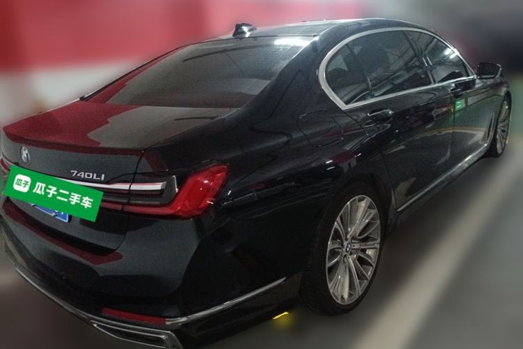 Used BMW 7 Series 2019 Restyled 740Li Leading Luxury Package Rear Right 45 Deg