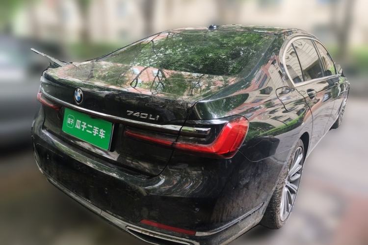 Used BMW 7 Series 2019 740Li Leading Edition Luxury Package Rear Right 45 Deg