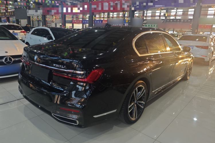 Used BMW 7 Series 2019 Restyled 730Li M Sport Package Rear Right 45 Deg