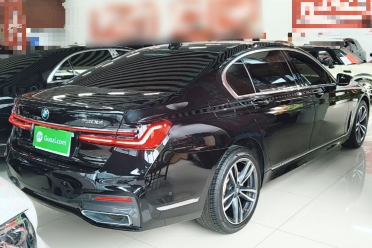 Used BMW 7 Series 2019 Restyled 730Li M Sport Package Rear Right 45 Deg
