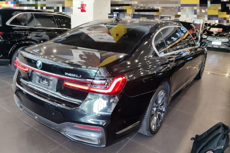 Used BMW 7 Series 2019 Restyled 740Li Leading Edition M Sport Package Rear Right 45 Deg