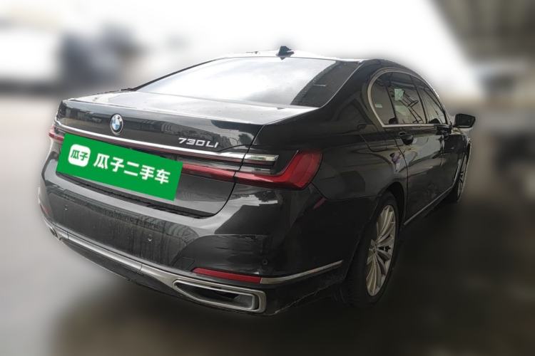 Used BMW 7 Series 2019 Updated 730Li Luxury Package Rear Right 45 Deg