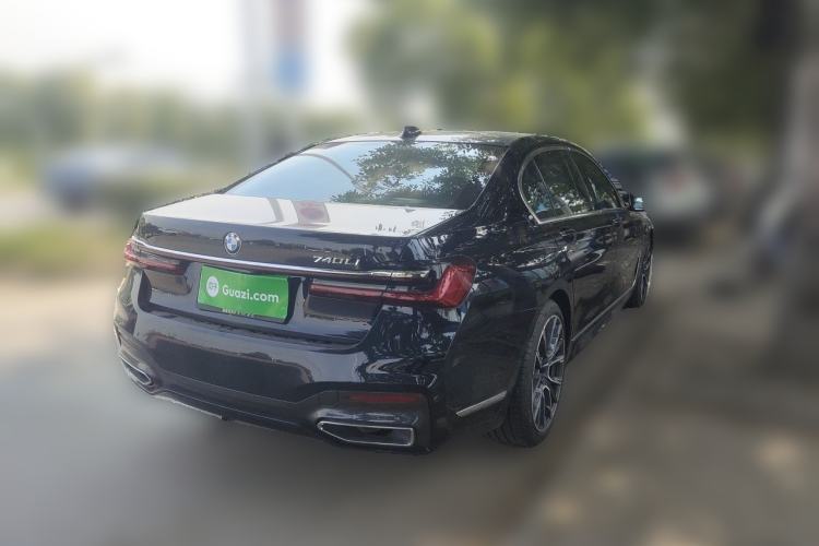 Used BMW 7 Series 2019 Restyled 740Li Leading Luxury Package Rear Right 45 Deg