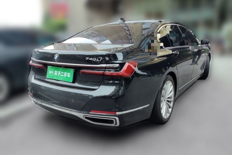 Used BMW 7 Series 2019 Updated 730Li Luxury Package Rear Right 45 Deg