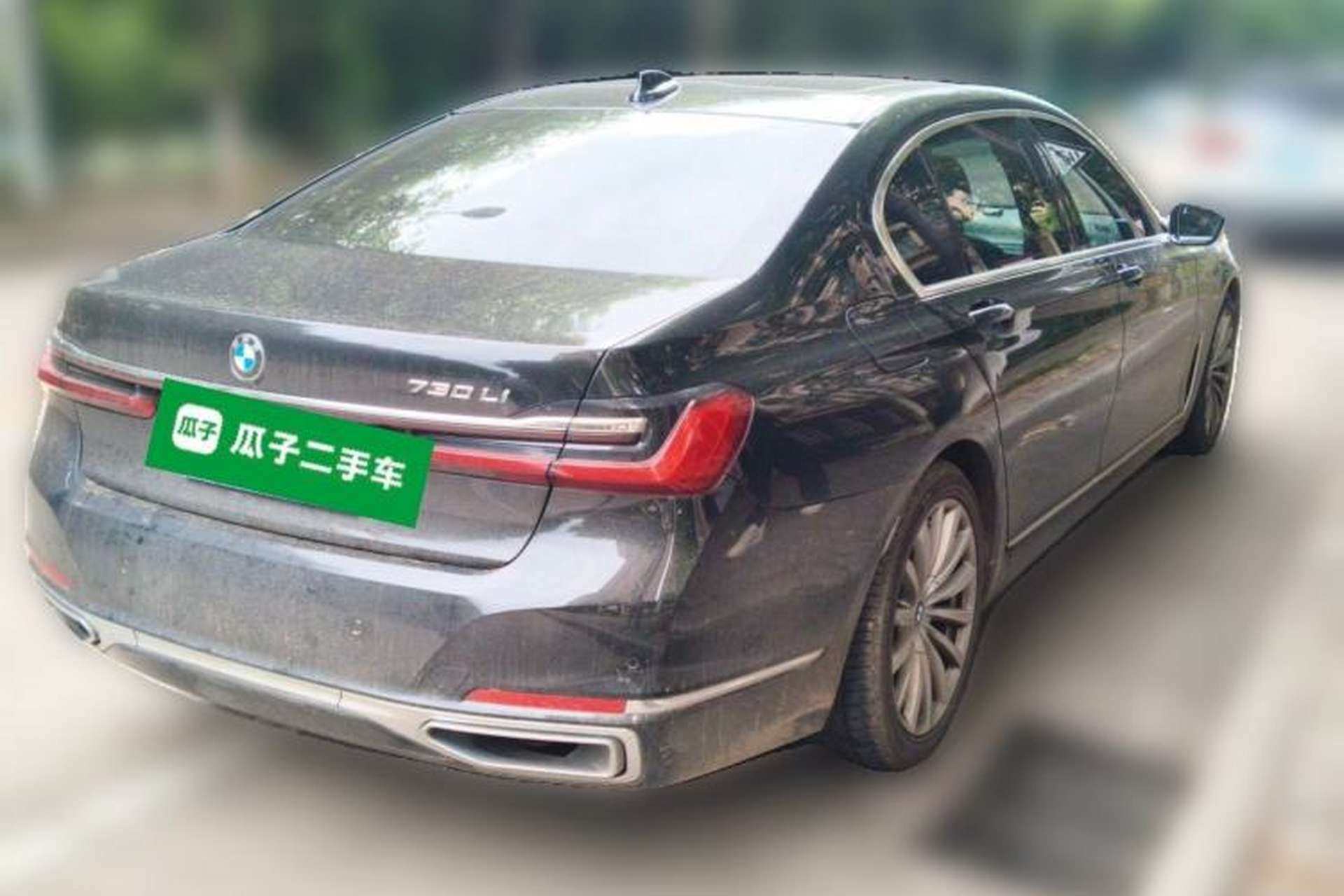 Used BMW 7 Series 2019 730Li Luxury Package Rear Right 45 Deg