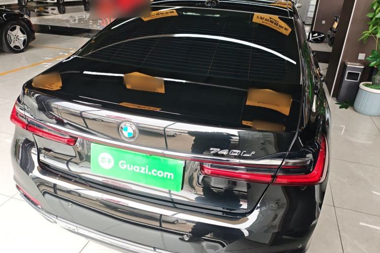 Used BMW 7 Series 2019 Updated 730Li Luxury Package Rear Right 45 Deg