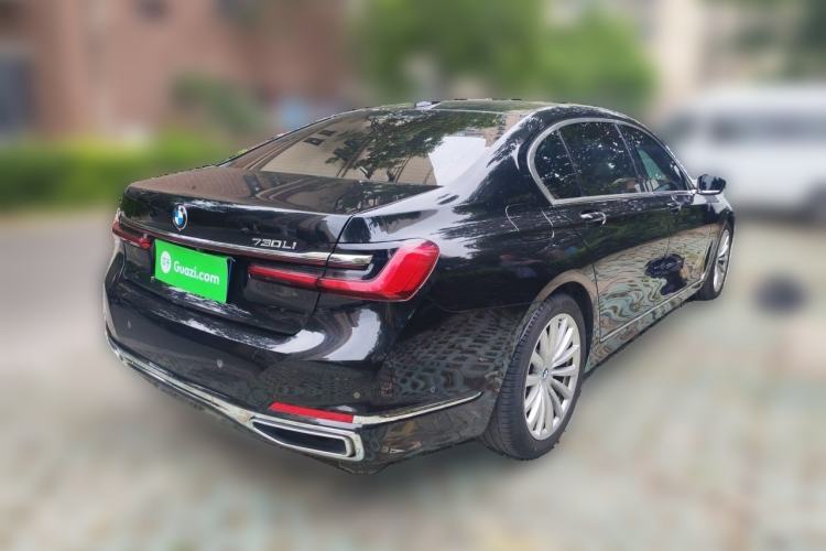Used BMW 7 Series 2019 Updated 730Li Luxury Package Rear Right 45 Deg