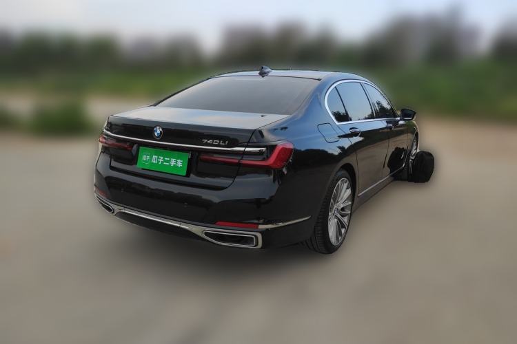 Used BMW 7 Series 2019 Restyled 740Li Leading Luxury Package Rear Right 45 Deg