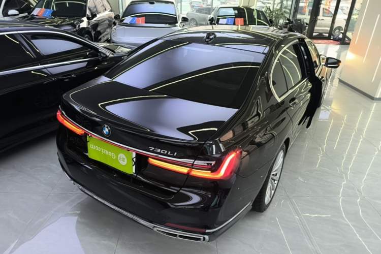 Used BMW 7 Series 2019 Updated 730Li Luxury Package Rear Right 45 Deg
