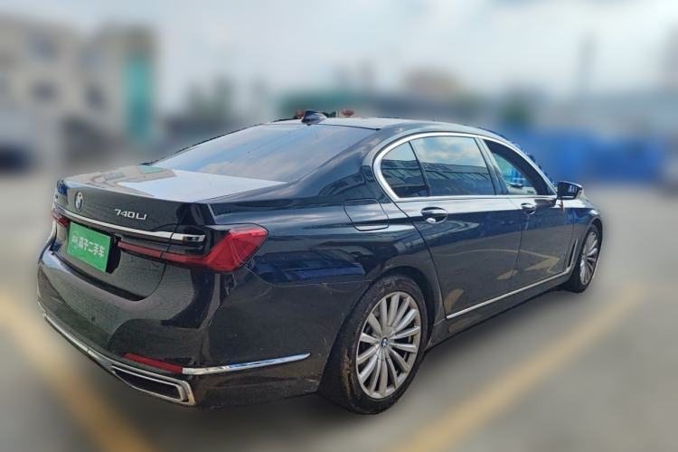 Used BMW 7 Series 2019 Updated 730Li Luxury Package Rear Right 45 Deg
