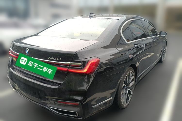 Used BMW 7 Series 2019 Restyled 740Li Leading Edition M Sport Package Rear Right 45 Deg