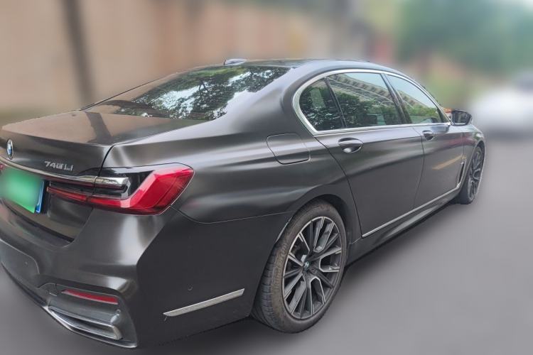 Used BMW 7 Series 2019 Updated 740Li Luxury Version M Sport Package Rear Right 45 Deg