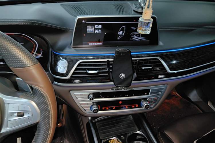 Used BMW 7 Series 2019 Restyled 730Li M Sport Package Audio And AC Panel