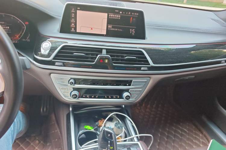 Used BMW 7 Series 2019 Restyled 730Li M Sport Package Audio And AC Panel