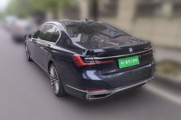 Used BMW 7 Series 2019 740Li Luxury Edition with Premium Package Rear Left 45 Deg