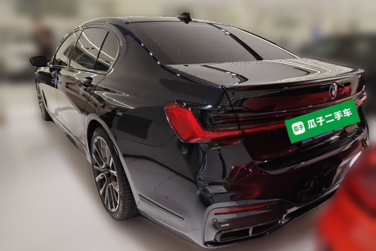 Used BMW 7 Series 2019 740Li Leading Model M Sport Package Rear Left 45 Deg