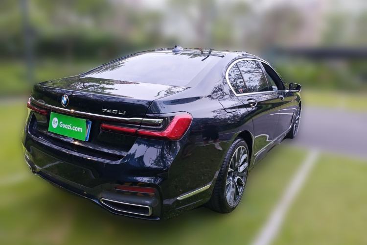 Used BMW 7 Series 2019 740Li Leading Model M Sport Package Rear Right 45 Deg