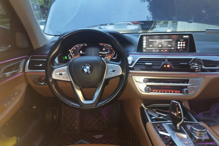 Used BMW 7 Series 2019 740Li Luxury Edition with Premium Package Steering Wheel