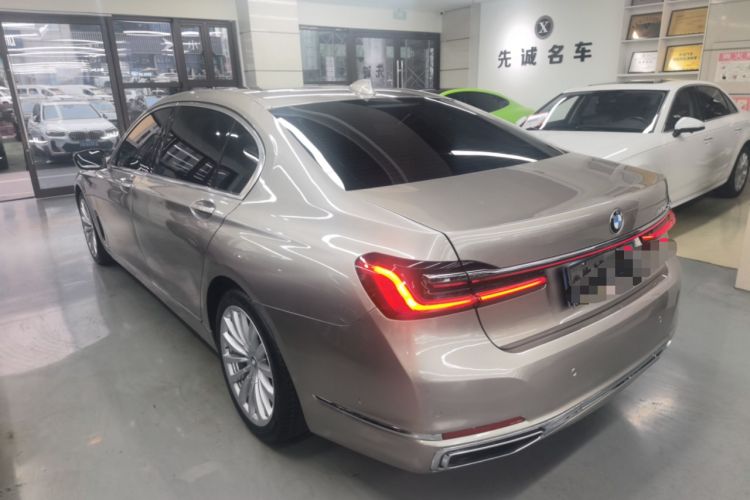 Used BMW 7 Series 2019 Updated 730Li Luxury Package Rear Left 45 Deg